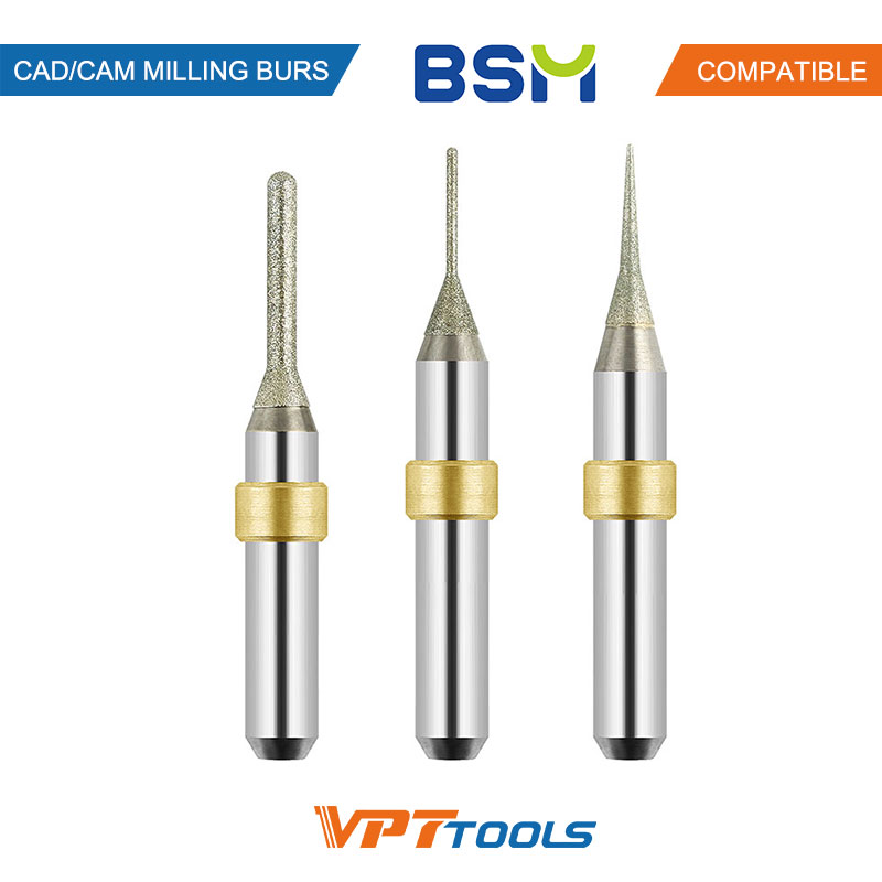 贝施美6柄玻璃陶瓷车针